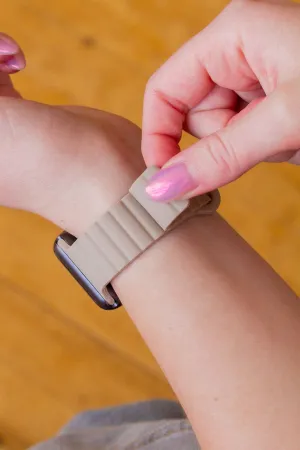 Desert Tan Magnetic Loop Watch Band Andi
