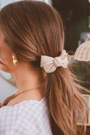 Double Bow Jumbo Ponytail Claw Clip Andi