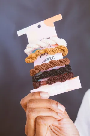 Double Twisted Hair Tie Pack Andi