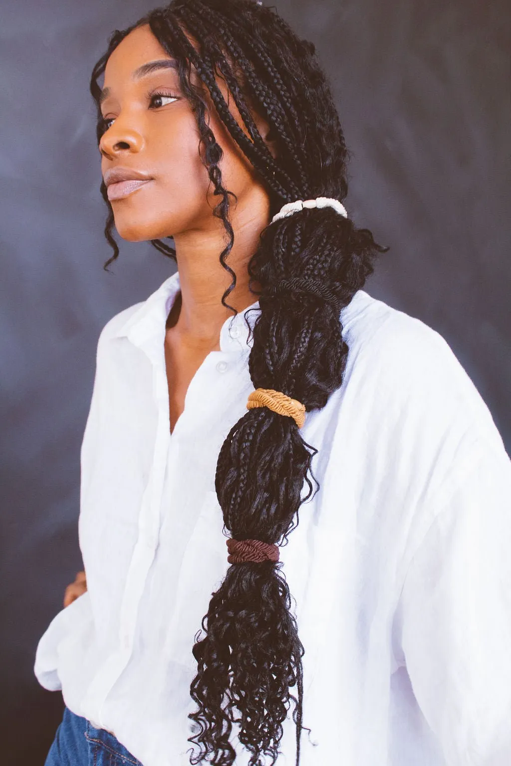 Double Twisted Hair Tie Pack Andi