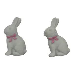 Earrings Stud By Cmf In White