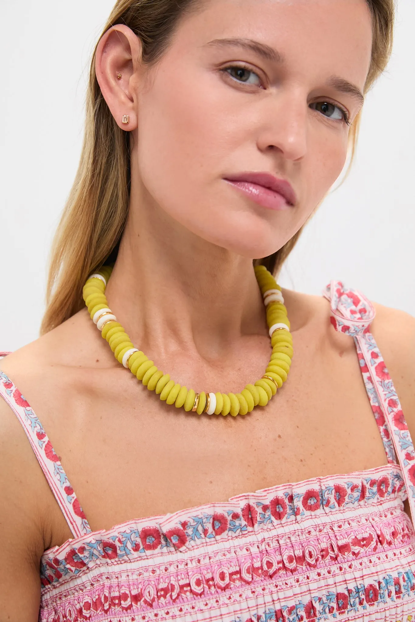Electric Yellow Laguna Necklace