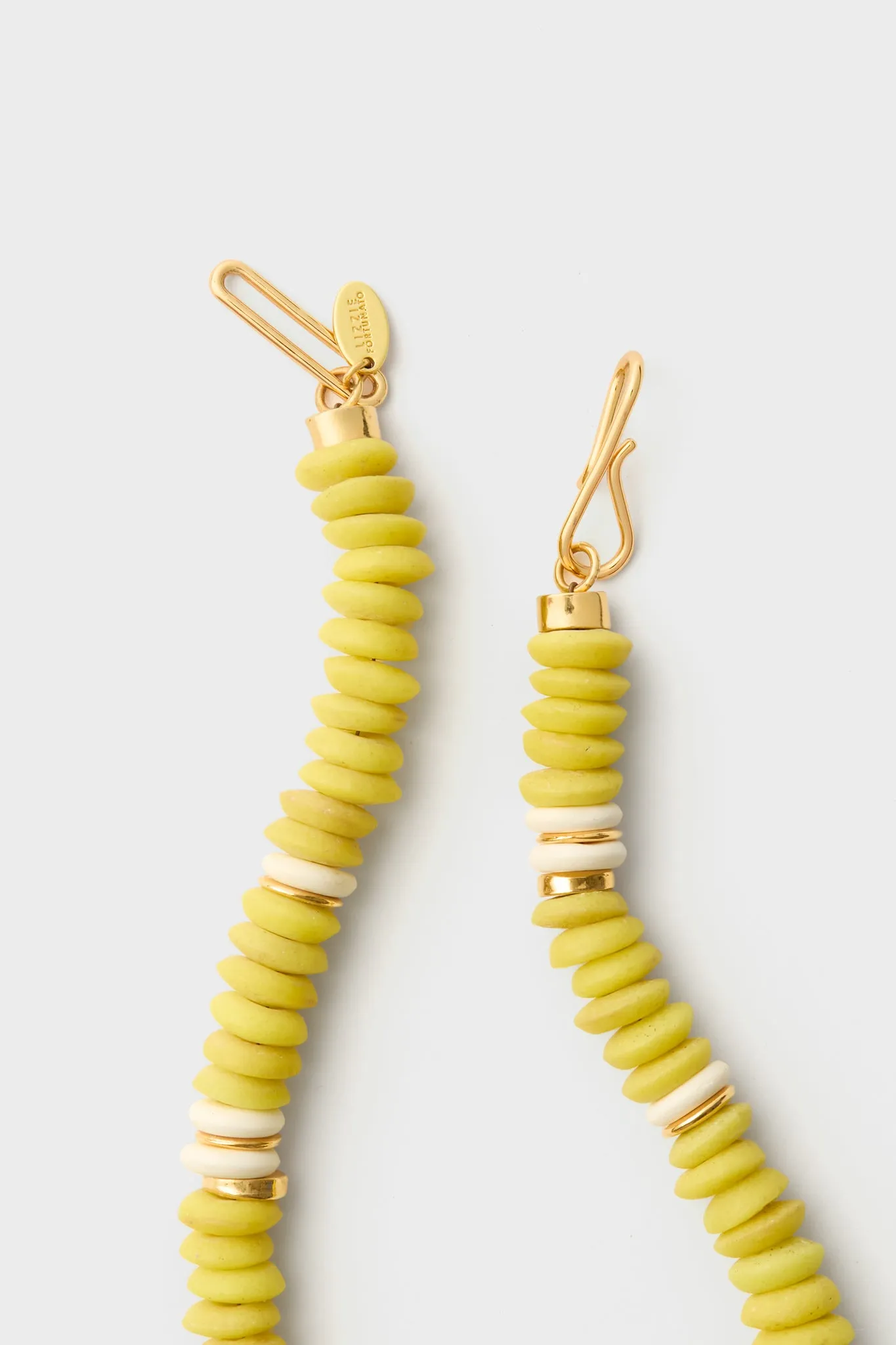 Electric Yellow Laguna Necklace