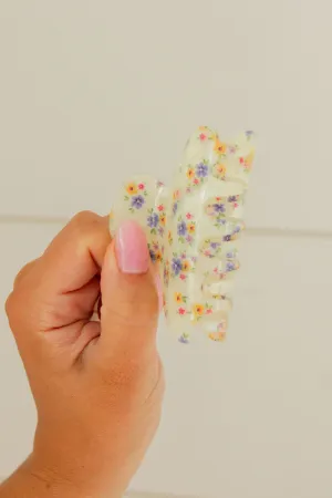 Elsie Floral Claw Clip Andi