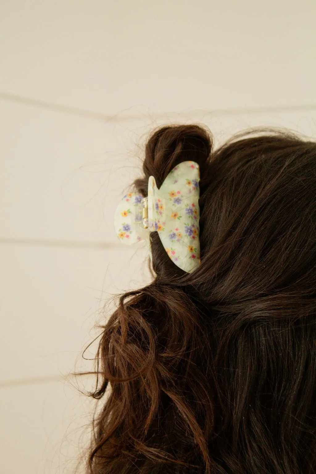 Elsie Floral Claw Clip Andi