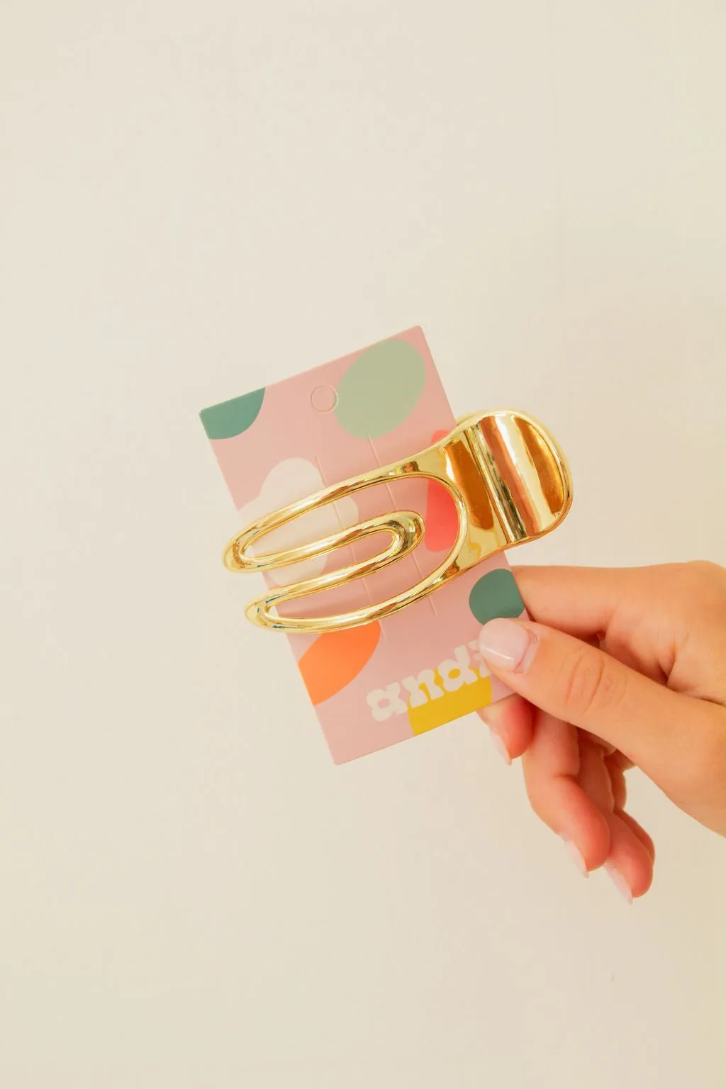 Ember Flat Claw Clip Andi