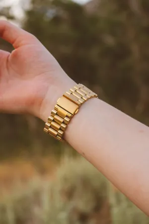 Essential Gold Apple Watch Band Andi