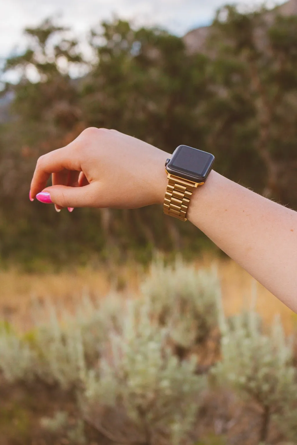 Essential Gold Apple Watch Band Andi