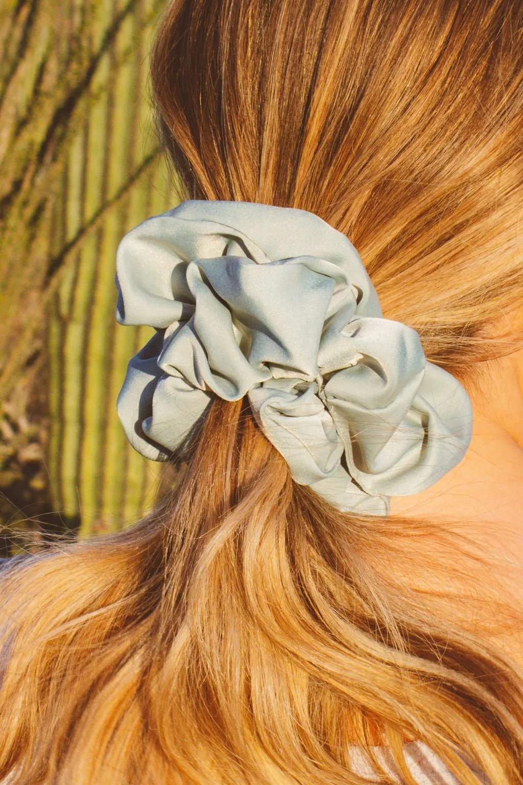 Eucalyptus Jumbo Scrunchie Andi