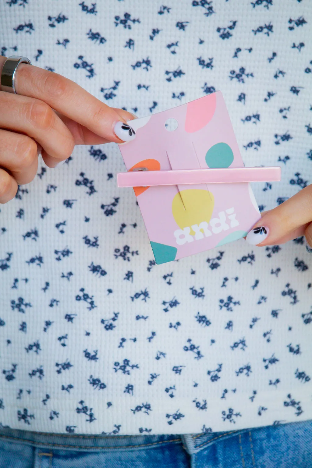 Everyday Rectangle Barrette Andi