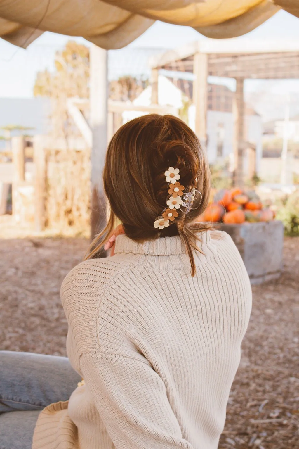 Fall Blossom Claw Clip Andi