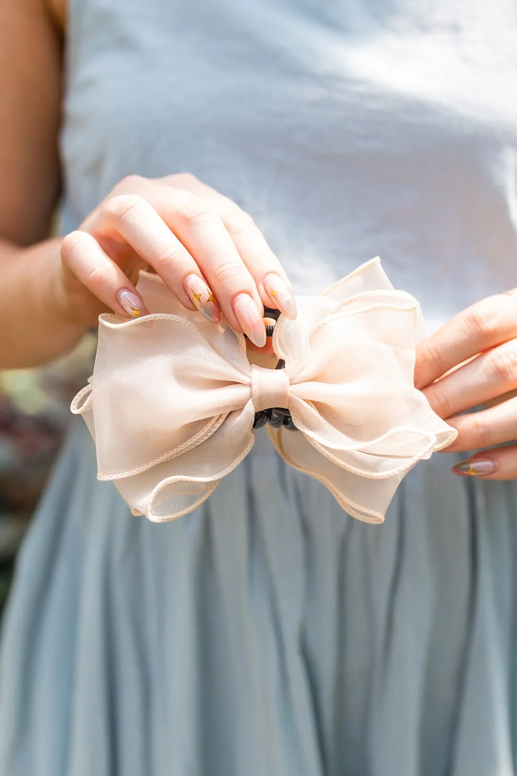 Fancy Bow Claw Clip Andi