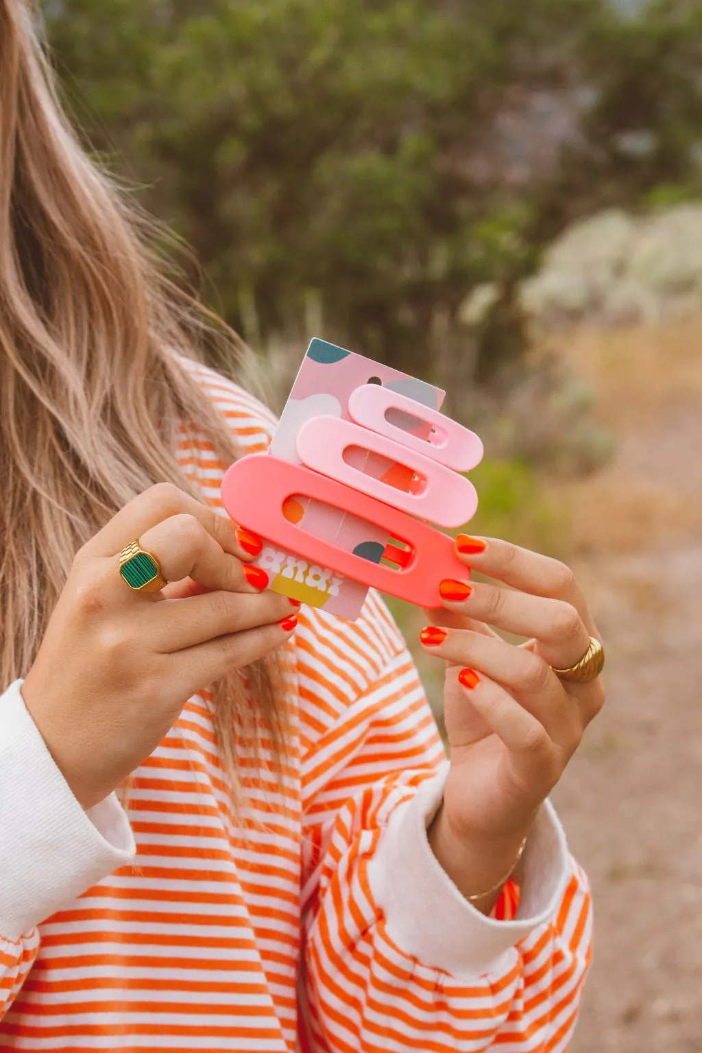 Flat Claw Clip Pack Andi