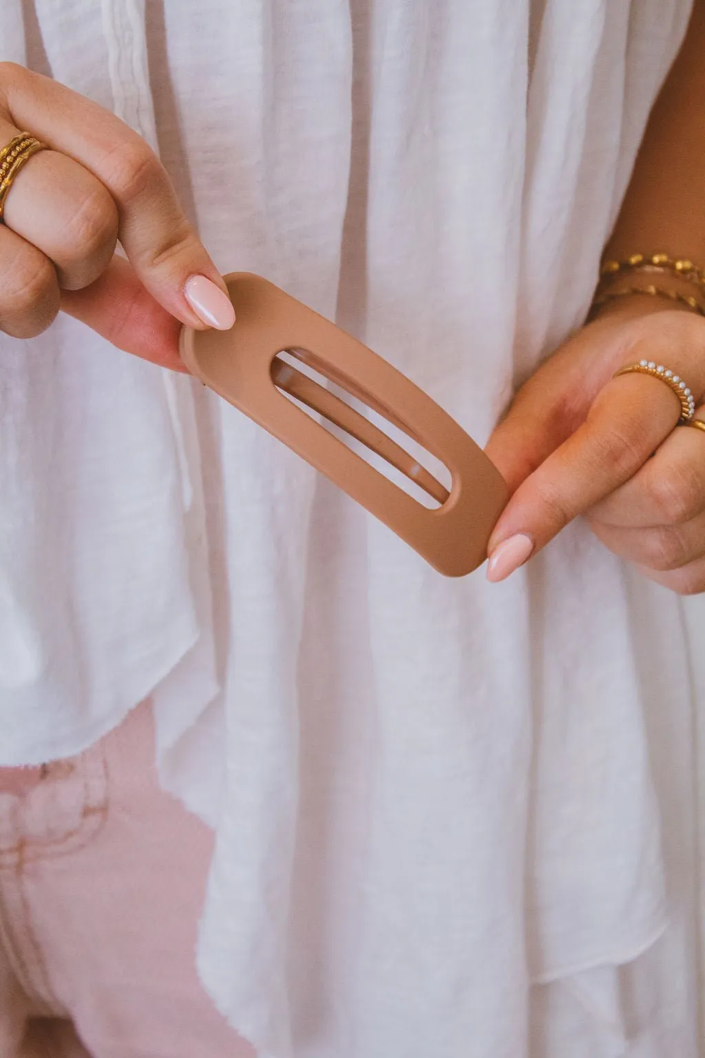 Flat Matte Claw Clip Andi