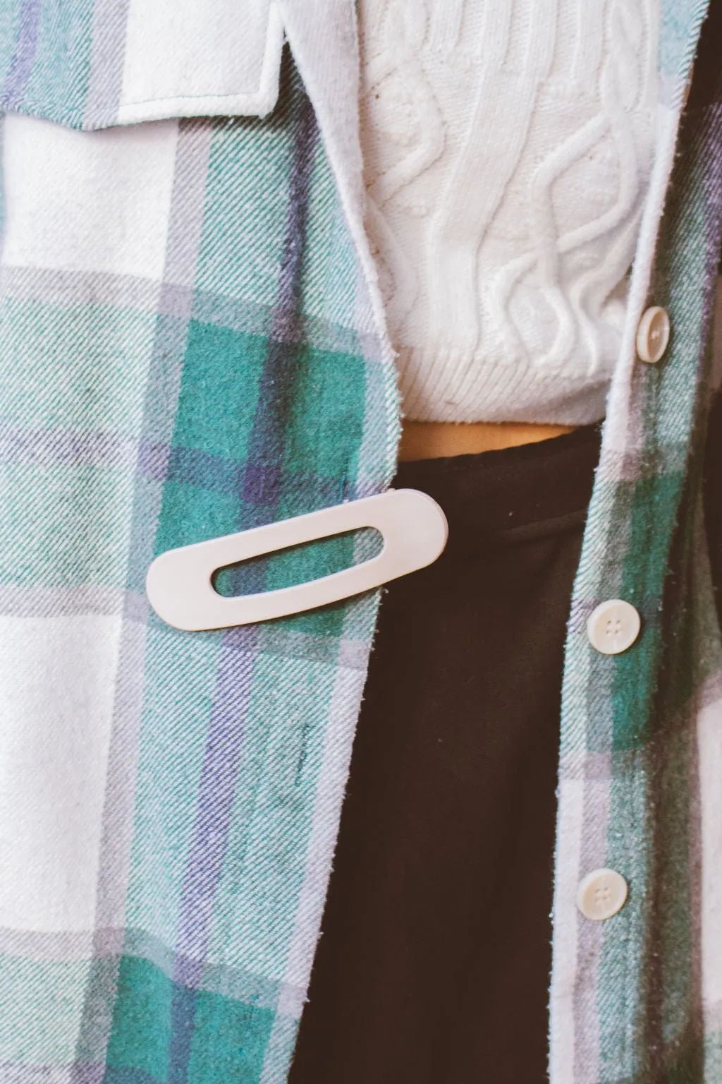 Flat Matte Claw Clip Andi