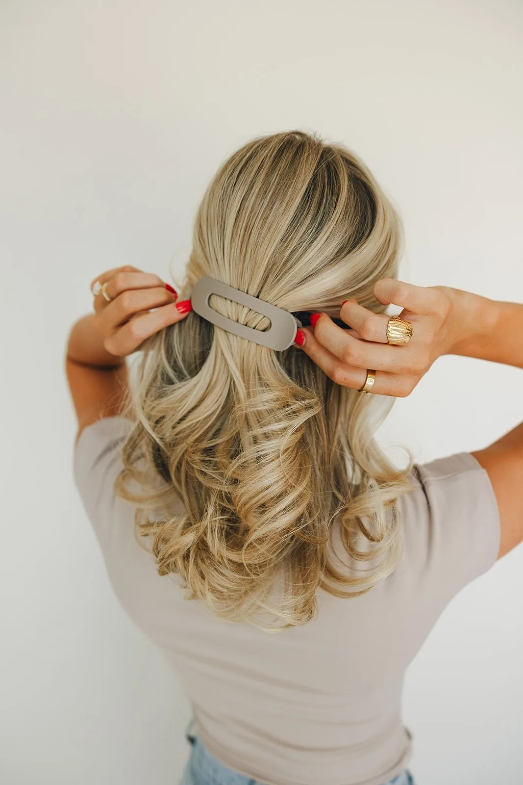 Flat Matte Claw Clip Andi