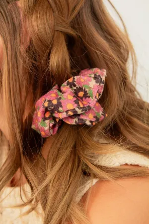 Frightful Floral Oversized Scrunchie Andi
