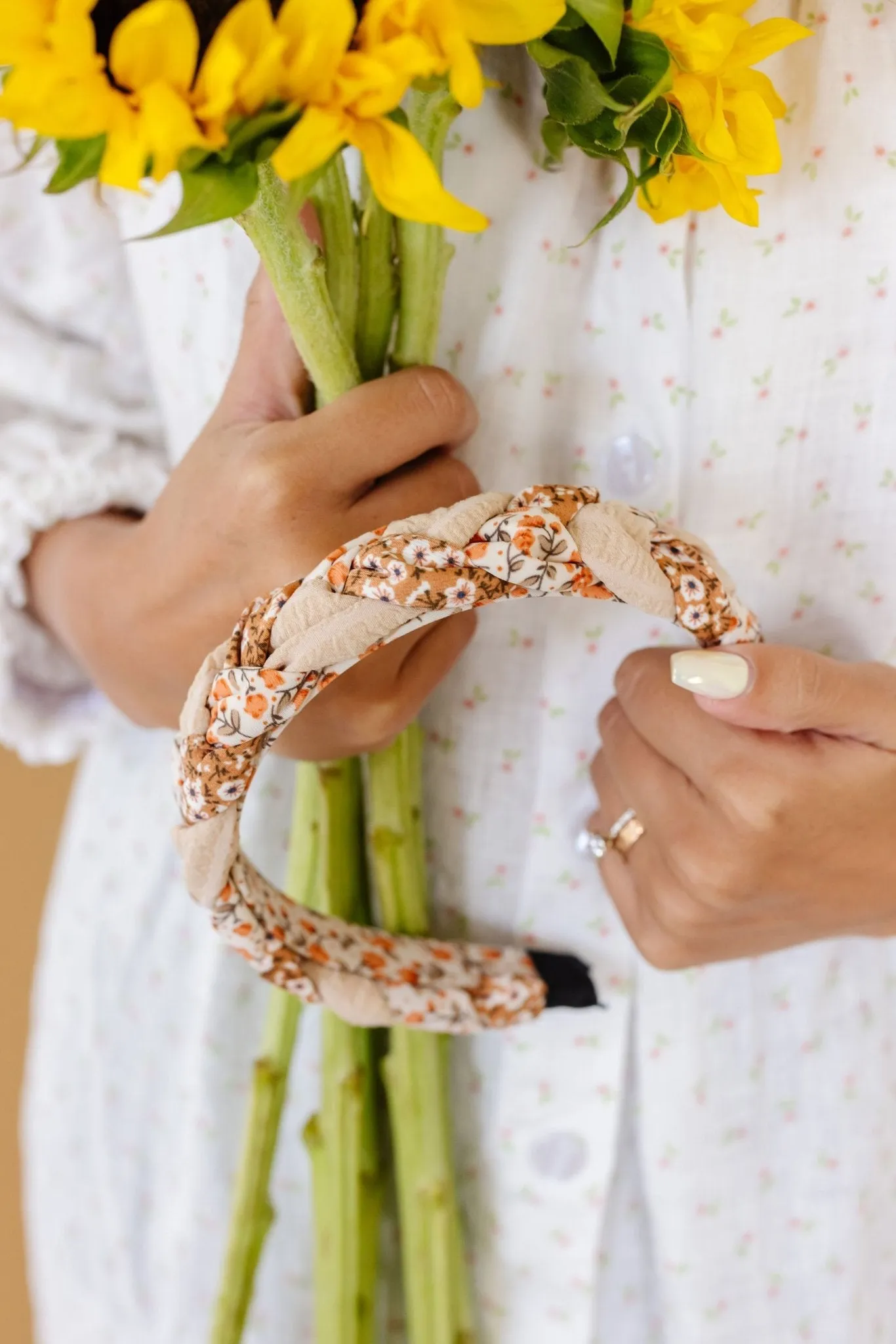 Georgia Braided Hard Headband Andi