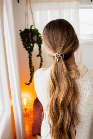 Gilded Bow Ponytail Cuff Andi