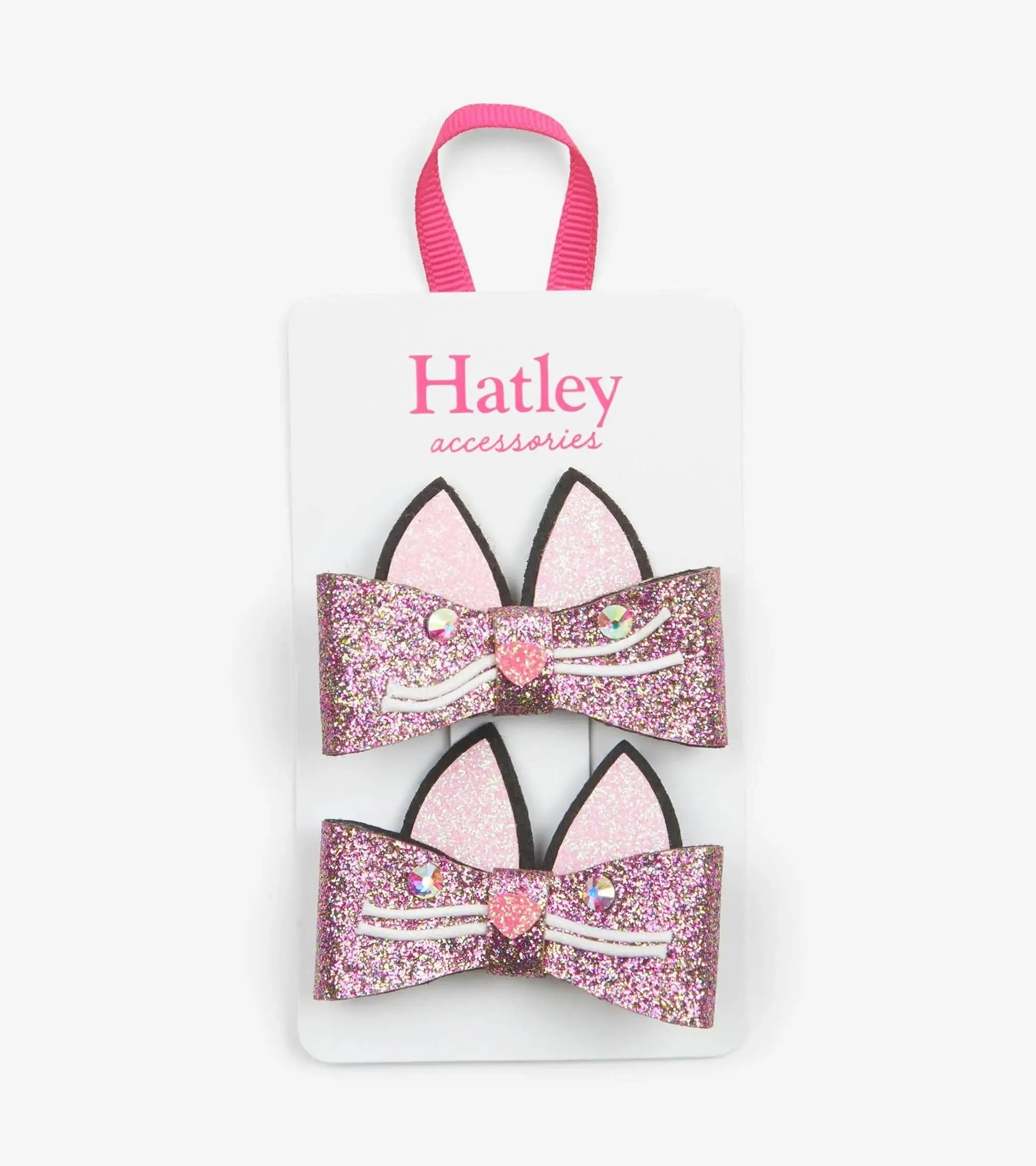 Glitter Kitties Hair Clips | Hatley