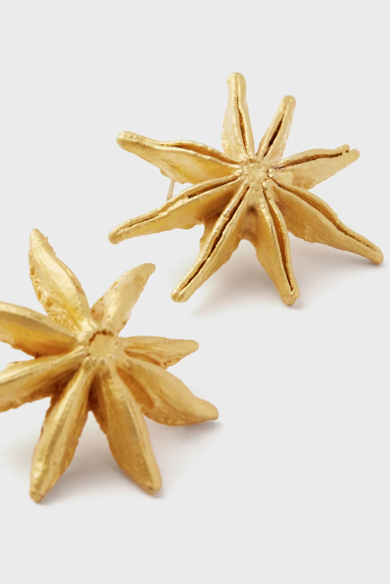 Gold Anise Studs