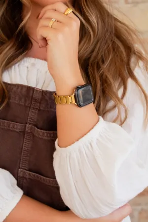 Gold Chain Link Watch Band Andi