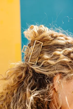 Gold Claw Clip Andi