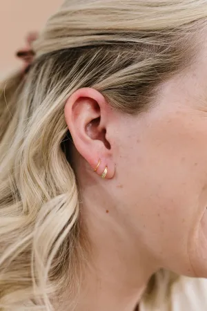 Gold Double Hoop Dupes Andi