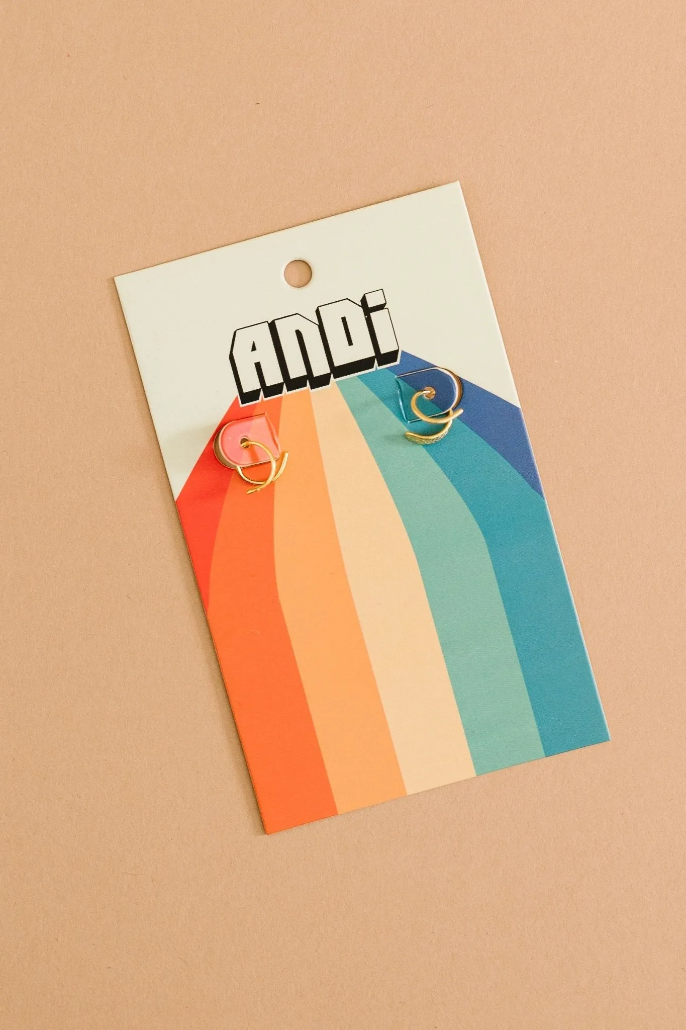 Gold Double Hoop Dupes Andi