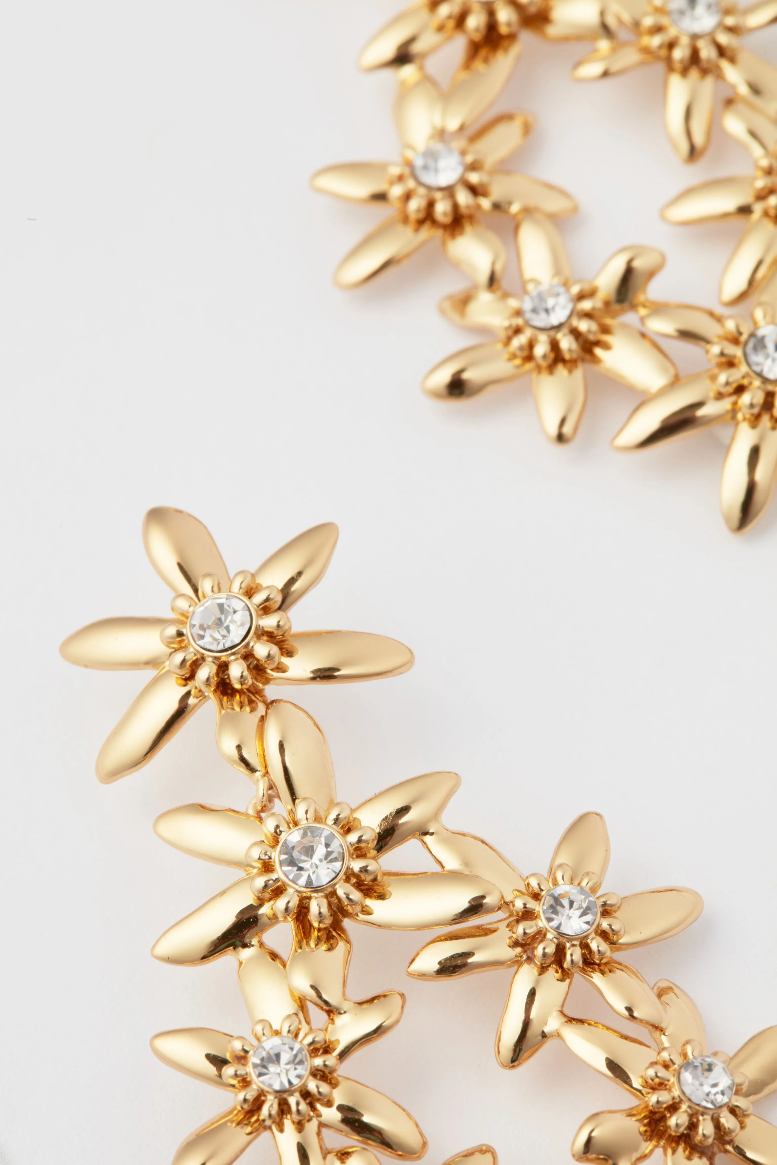 Gold Elena Lux Earrings