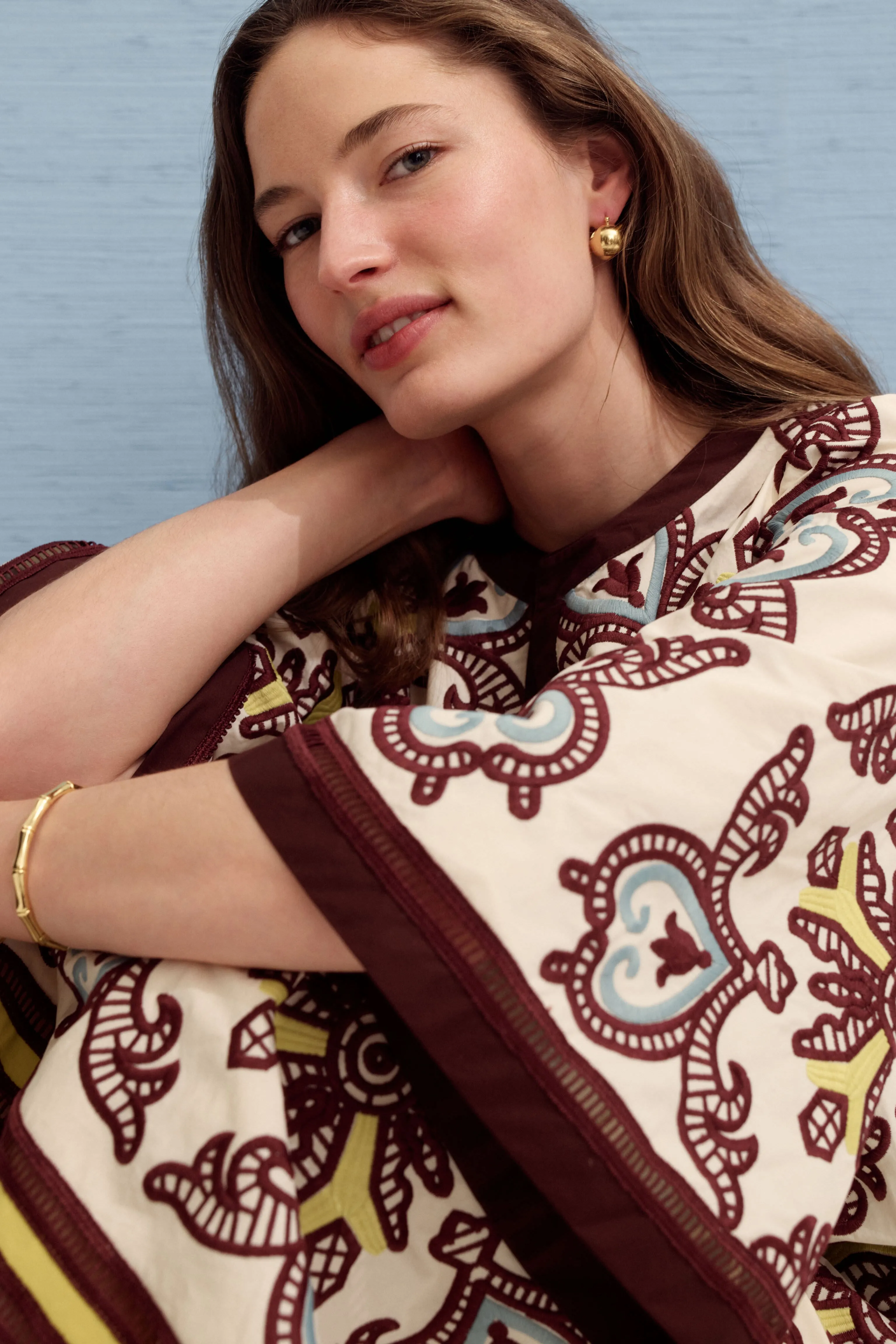 Gold Ingrid Earrings