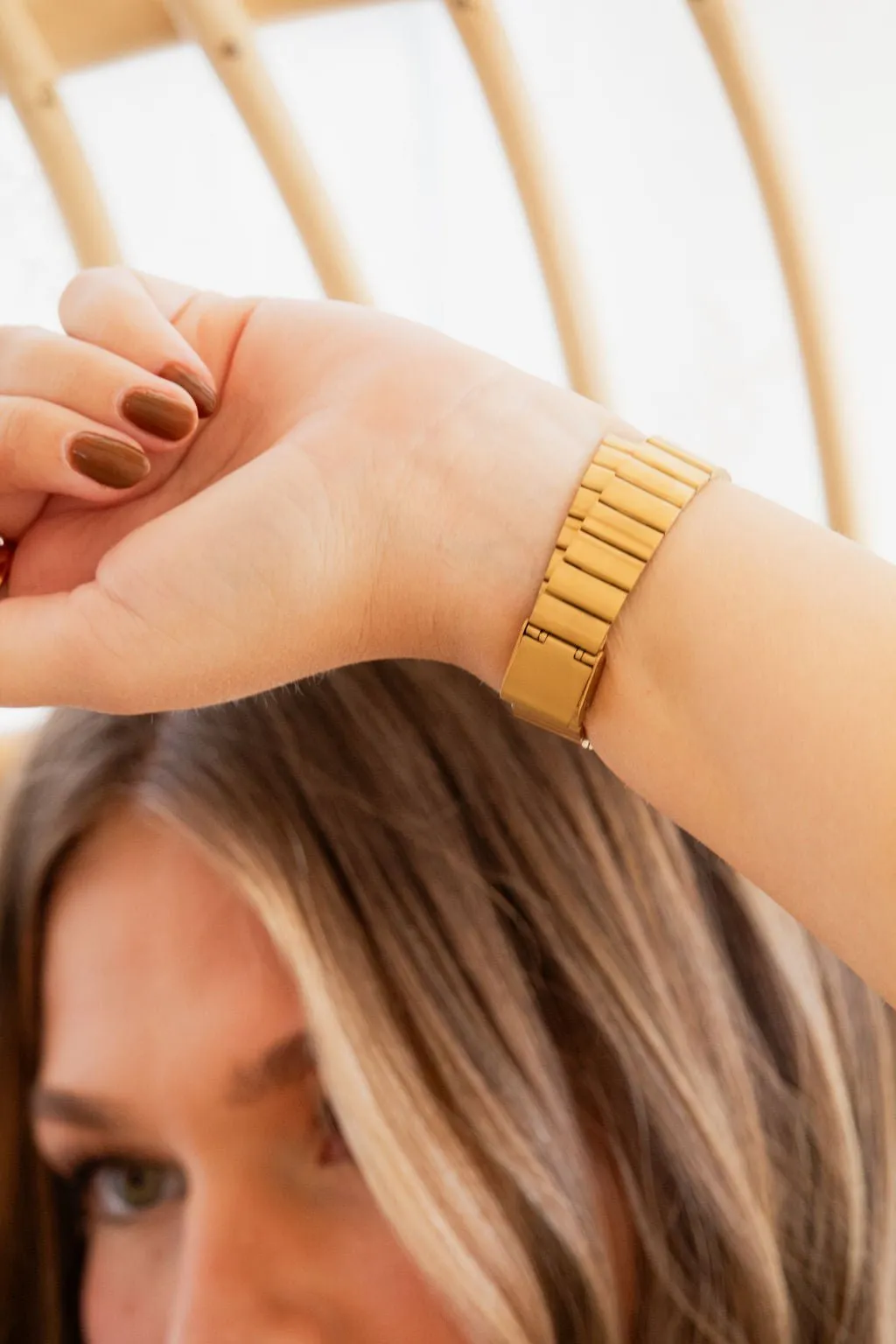 Gold Luxe Watch Band Andi