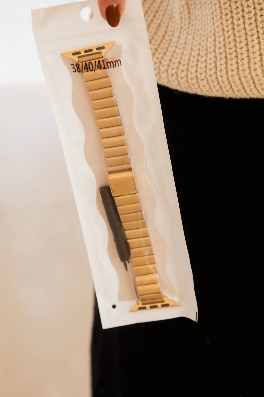 Gold Luxe Watch Band Andi