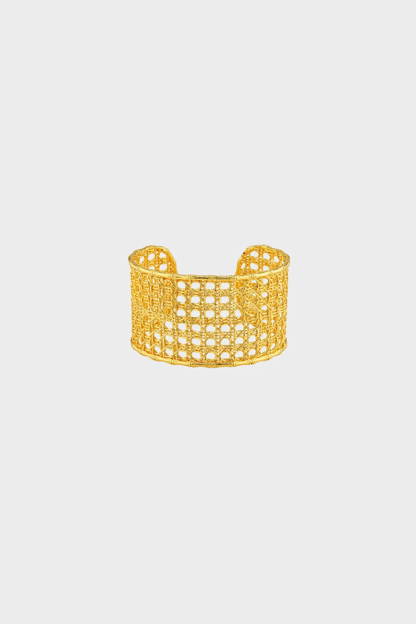 Gold Veranda Caning Cuff