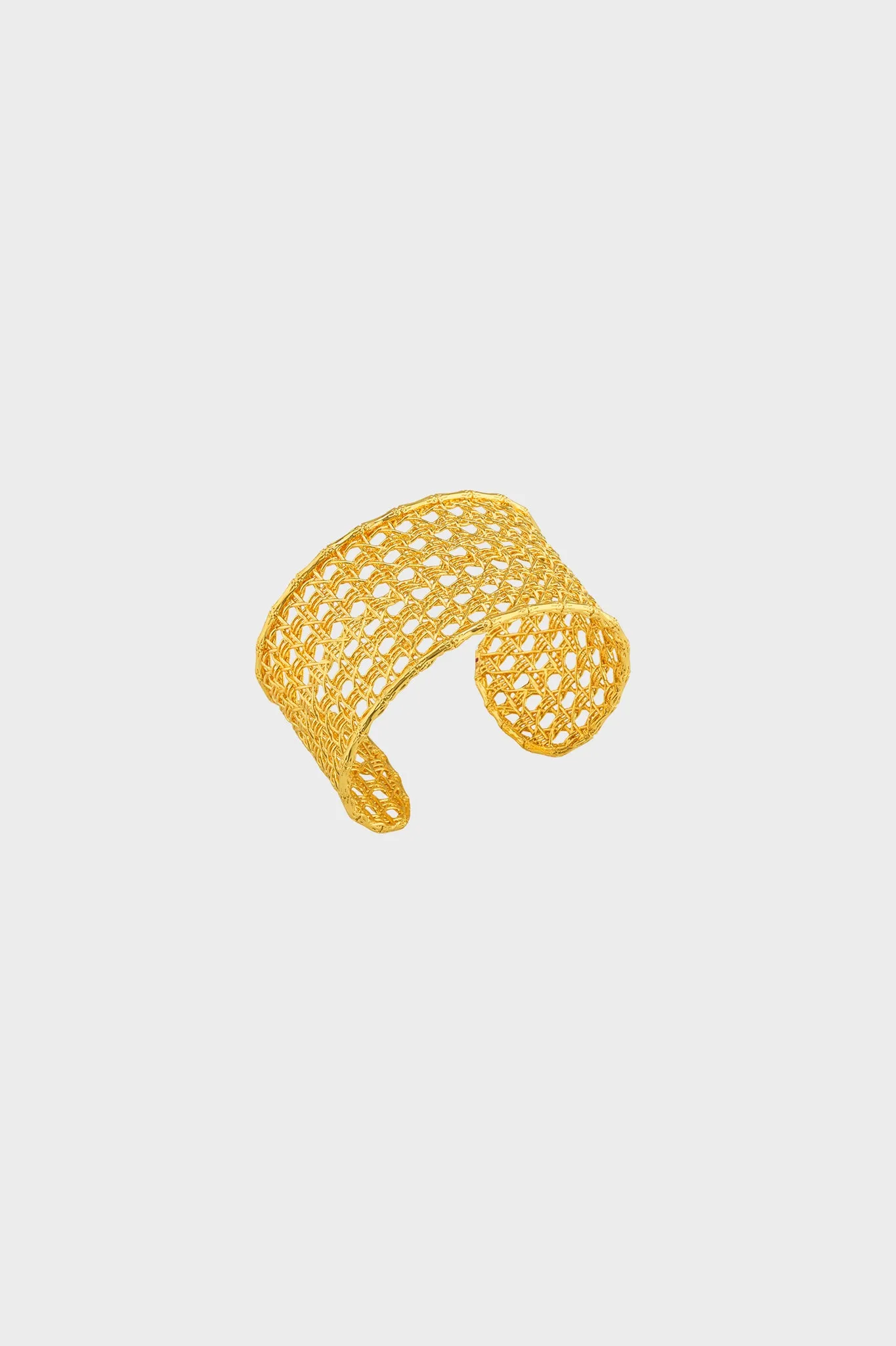 Gold Veranda Caning Cuff