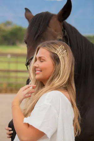 Golden Lasso Bobby Pins Andi
