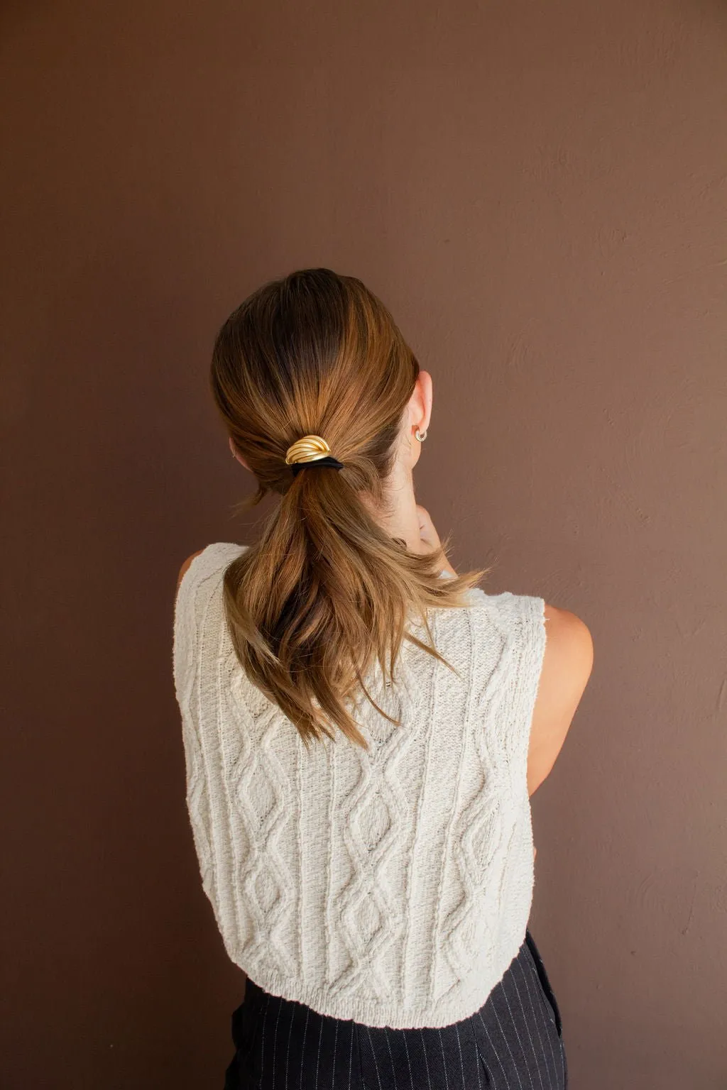 Golden Wire Hair Tie Andi