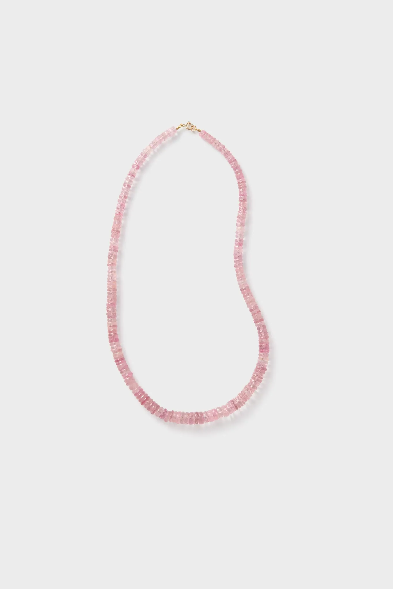 Graduate Rose Tourmaline Necklace