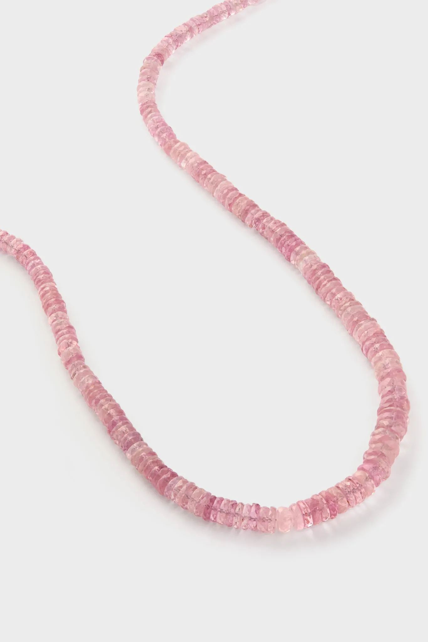 Graduate Rose Tourmaline Necklace