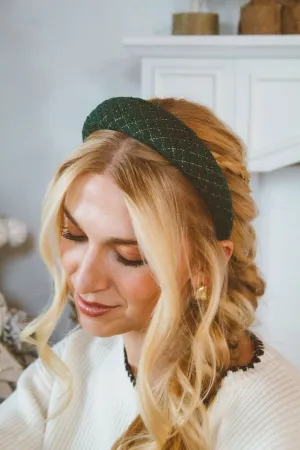 Green and Gold Headband Andi