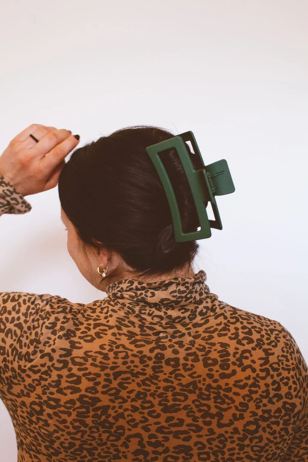 Green XL Claw Clip Andi