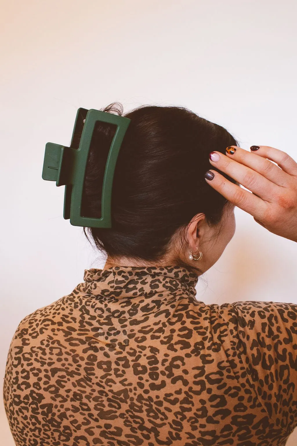 Green XL Claw Clip Andi