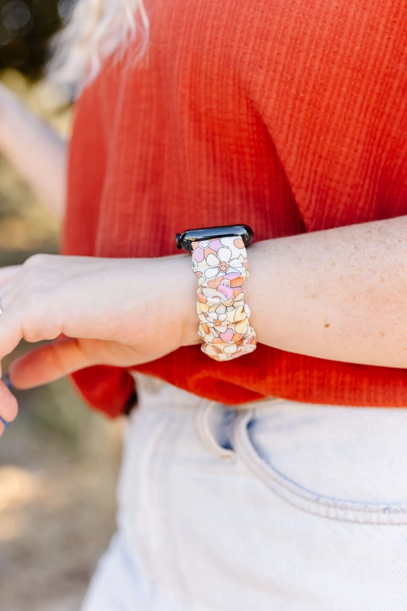 Hippie Dippie Scrunchie Band Compatible with Apple Watch Andi