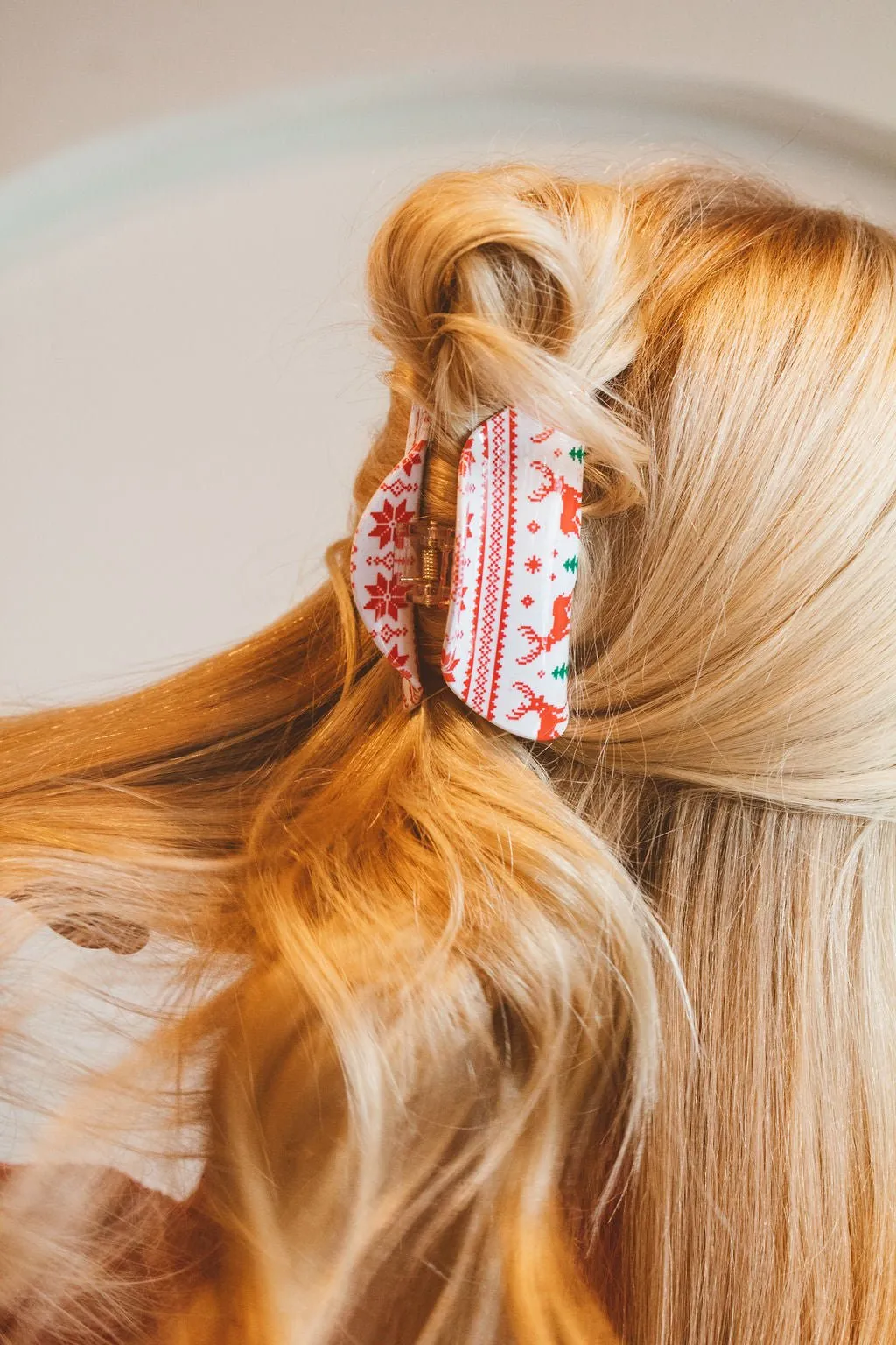 Holiday Claw Clip Andi