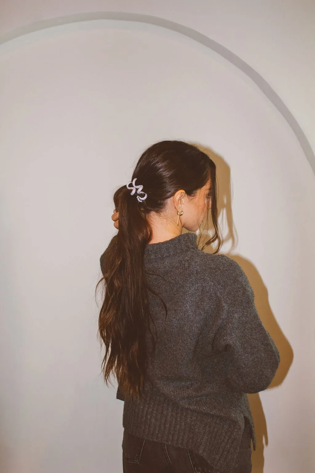 Houndstooth Cord Scrunchies Andi