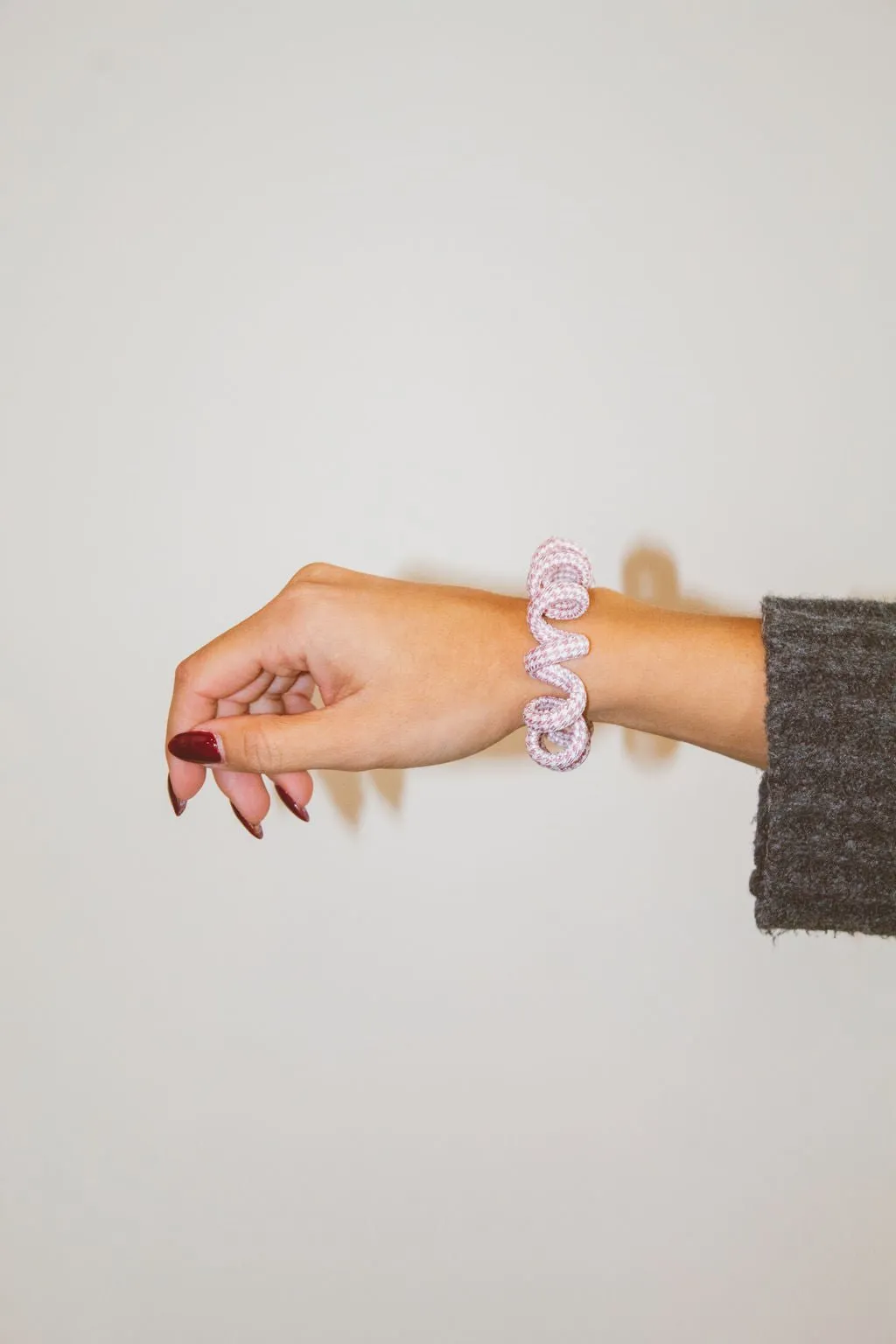 Houndstooth Cord Scrunchies Andi