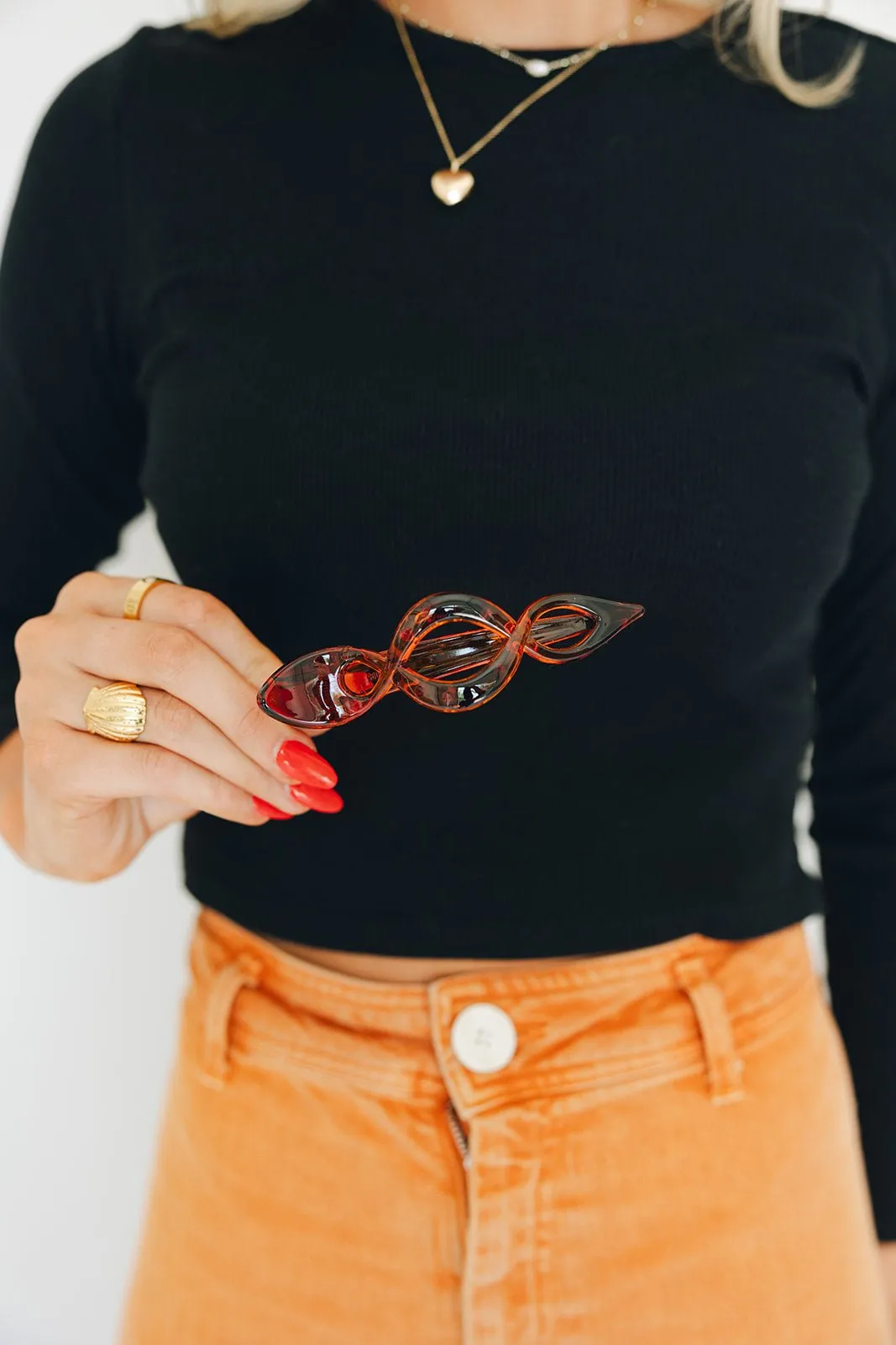 Infinity Loop Alligator Claw Clip Andi