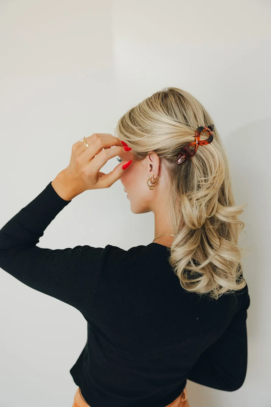 Infinity Loop Alligator Claw Clip Andi