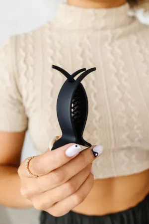 Jumbo Black Ponytail Claw Clip Andi