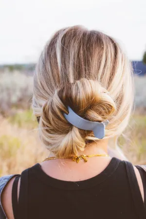 Jumbo Slate Ponytail Claw Clip Andi